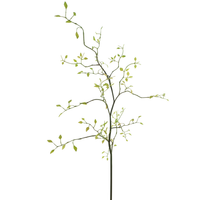 Lonicera leaf spray fresh green 96cm