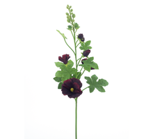Alcea spray burgundy 102cm