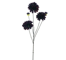 Dahlia spray Capitol burgundy 89cm