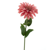 Zinnia spray pink 58cm