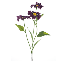 Royal daisy spray purple 76cm
