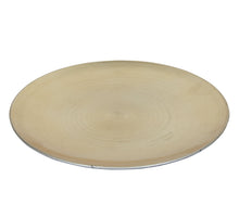 Onderbord metallic goud Ø25cm