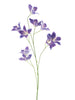 Wild lily spray purple 86cm