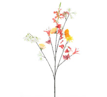 Mixed flower spray mixed red 119cm