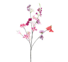Mixed flower spray mixed pink 119cm