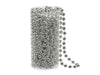 tube beadgarland 8 mm silver 8 meter