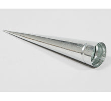 pc. metal cone zinc 25 cm