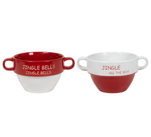 Soepkom rood wit, 'jingle bells
