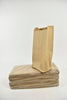 Pak a 250 papieren zak gerecycled bruin 17+7x35cm 70gr.