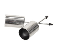 pb. 4 thin candle holders/pick silver Ø 2.5 cm/6 cm