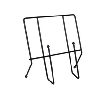 Kookboek standaard mat zwart 13x23x22,5cm