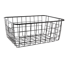 Draadmand mat zwart 24x18x10cm