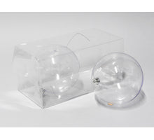 cb. 2 plastic balls clear 140mm