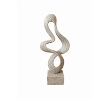 Statue Polyresin 12x5,5x27,3cm Grey