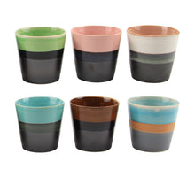 Koffiemok Cosmos Ø7,5cm 200ml 6 assortie