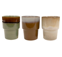 Mok Mistral stapelbaar Ø8.5x10,5cm 340ml 3 assortie