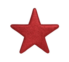 pb. Glitterstar red 40x40 cm