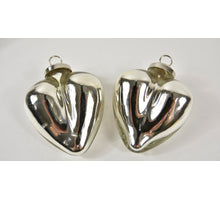 cb. 2 glasshearts shiny/cap silver 85 mm