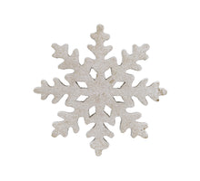 pb. 1 icicle/hanging white/gold 25 cm