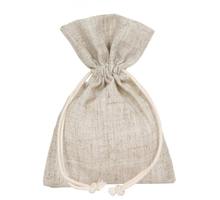 Katoenen zakje 9x12cm naturel 10 stuks