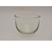 Clear glass vase 14x12 cm crisal