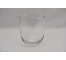 Clear glass vase 14x17 cm crisal