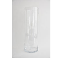 XXL cilinder vaas glas helder H105 D25cm
