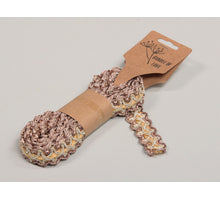 pc. ribbon on hanger dark beige 200 cm