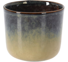 FLAME PORCELAIN FLOWERPOT D11 H10CM
