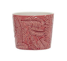 pc. 1 stoneware flowerpot heather Ø11x9cm
