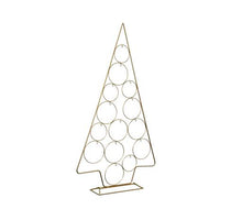 pc. 1 metal tree/standing gold  x74cm