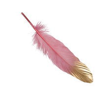 pb. 24 feathers/loose pink 18-20 cm