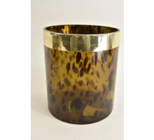 pc. 1 glass vase w/band 