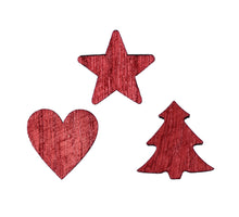 pb. 48 wooden items 3 ass red 2.5 cm