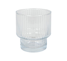 Glas Lines clear stapel Ø8,5x9,5cm 320ml