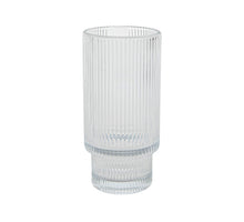 Glas Lines clear stapel Ø7,7x14cm 460ml
