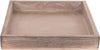 Tray mdf 20x20x3cm antique grey-wash