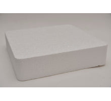 Styropor dummy vierkant afgerond 30x30x7