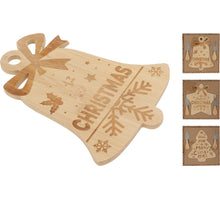 SERVEERPLATEAU BAMBOE SET MET MES EN VORK 3 ASSORTIE