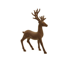 pb. 1 flock deer/standing brown 22x35 cm