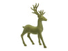 pm. 1 flock deer/standing green 22x35 cm