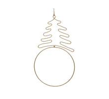 pc. 1 metal deco/hanger gold Ø 25x44.5 cm