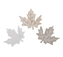 pb. 30 wooden leaves/loose 3 ass. 4 cm