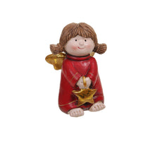 pc. 1 poly angel red 12 cm star