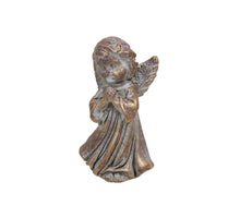 pc. 1 cement angel gold 5x4x9 cm L
