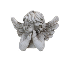 pc. 1 cement angel antique 13.5x10x10 cm