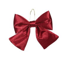 pc. 1 fabric bow d. Red 22x19 cm