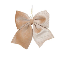 pc. 1 fabric bow champagne 38x33 cm