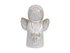 pc. 1 porcelain angel white 10 cm