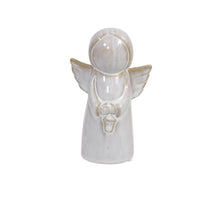 pc. 1 porcelain angel white 15 cm